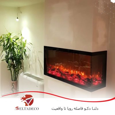 شومینه برقی ال کد ۱۰۰۱