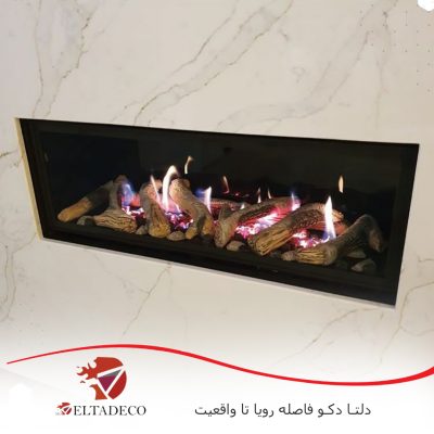 شومینه گازی کد۱۰۰۲