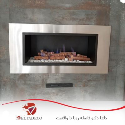 شومینه گازی کد۱۰۰۱
