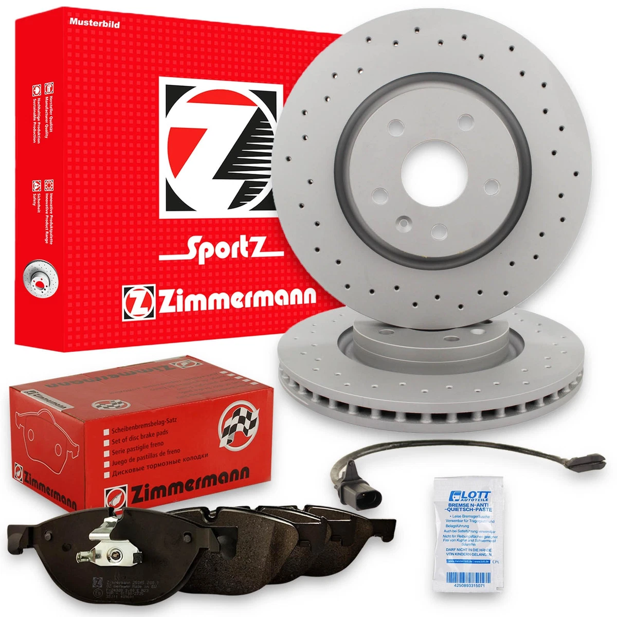 Безпека CITROEN DS5 з гальмівними компонентами Zimmermann